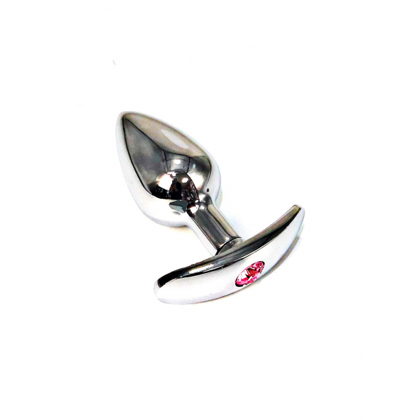 Пробка с розовым кристаллом "Vandersex" металл, S 